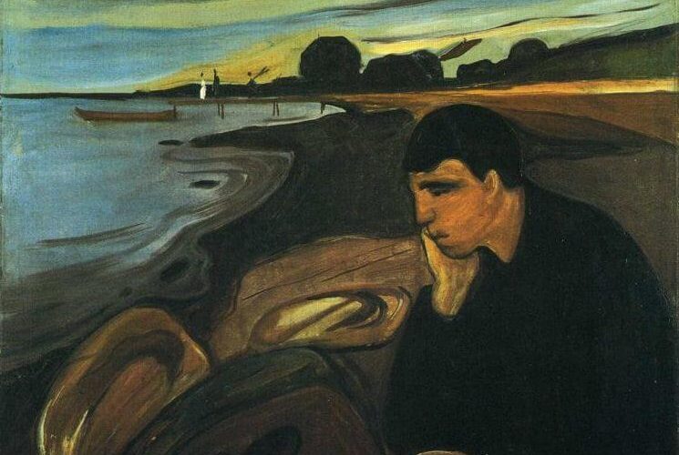 ege-undag-ustura-merdiven-alti-yazar-Melancholy-Edward-Munch